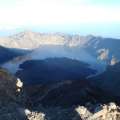 Rinjani summit, 3726m & Anuk Laut at dawn